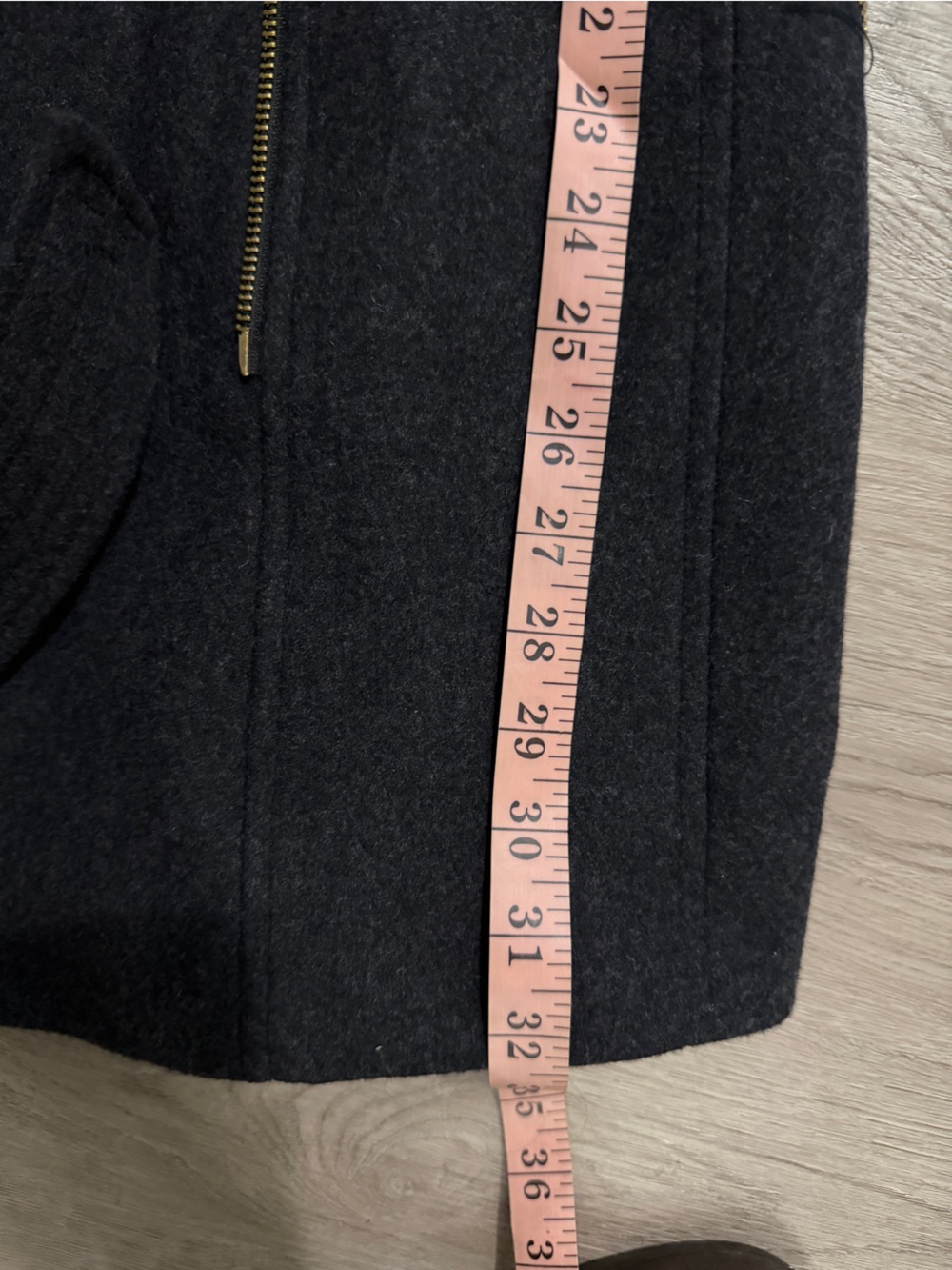 Michael Kors Charcoal Gray Belted Trench Coat with Gold Hardware - Picture 14 of 15